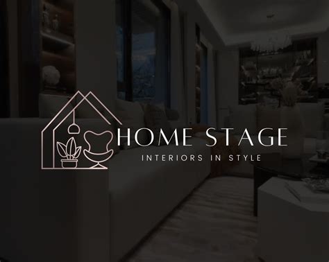 Home Staging Logo Interior Design Logo Home Furniture Logo Etsy Ireland