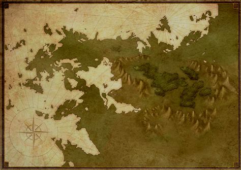 Fantasy Blank Map Free Stock Photo Public Domain Pictures