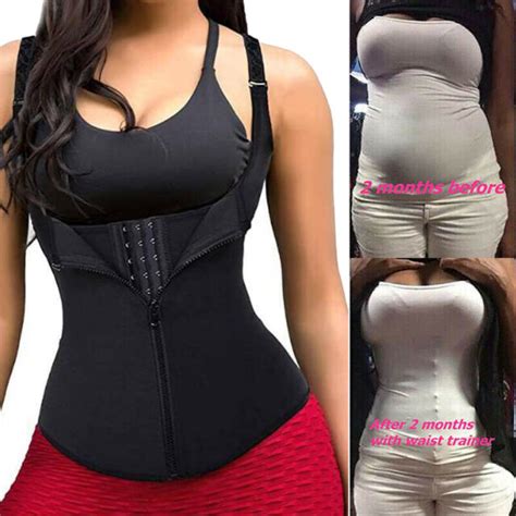 fajas reductoras colombianas women shaper vest corset girdle control slimming us ebay