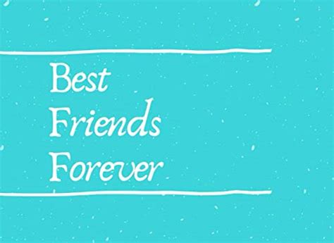 Best Friends Forever Best Friend Book Fill In The Blank Personalized