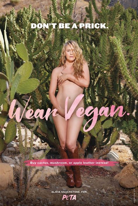 Page Six On Twitter Alicia Silverstone Poses Nude For Peta I D