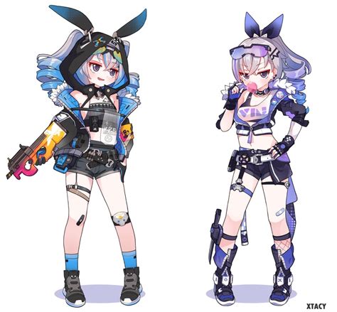 Bronya Zaychik Bronya Zaychik And Silver Wolf Honkai And 2 More