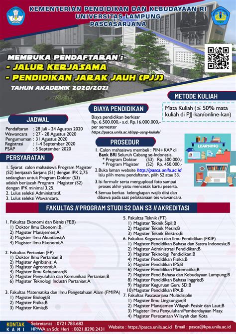 Distance education) adalah pendidikan formal berbasis lembaga yang peserta didik dan instrukturnya berada di lokasi terpisah sehingga memerlukan sistem telekomunikasi interaktif untuk menghubungkan keduanya dan berbagai sumber daya yang. Pendaftaran S2 dan S3 Jalur Kerjasama dan Pendidikan Jarak ...