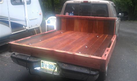 Wooden Flatbed Project Truck Bed Ford Ranger And 4x4