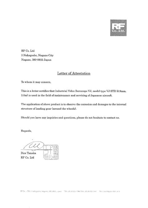 Letter Of Attestation Revised By Joinmax Issuu