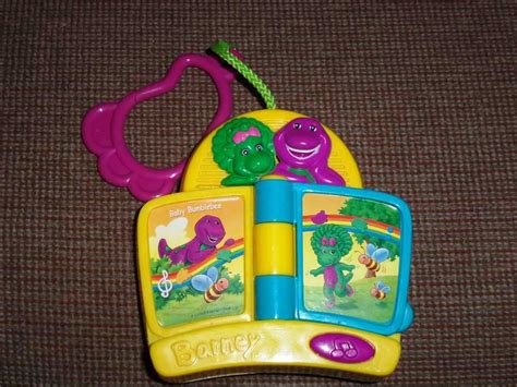 Mattel Barney Musical Toy With Clip Loose Used