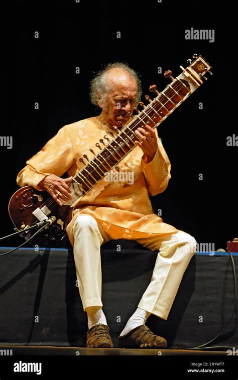 Pandit Ravi Shankar Indian Classical Music Maestro No Model Release