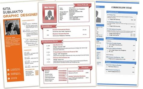 Surat keterangan ini sekilas hampir mirip dengan surat pernyataan, namun sejatinya ke dua surat tersebut adalah surat yang berbeda. Contoh CV / Daftar Riwayat Hidup Baik, Menarik & Kreatif ...