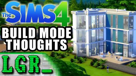 Lgr The Sims 4 Build Mode Gameplay Revealed Youtube
