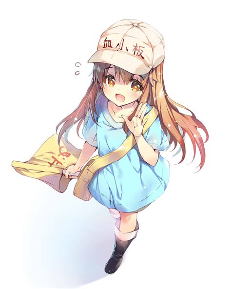 Cute Platelet Cells At Work Rawwnime