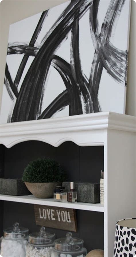 Black And White Abstract Wall Art