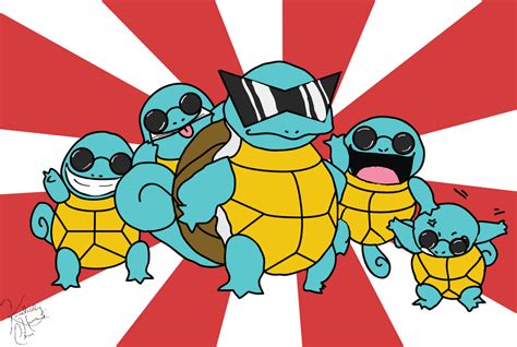 Squirtle Squad By Chemikblury On Deviantart