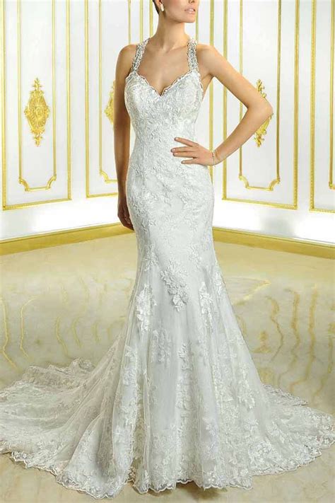 The style is perfect for wedding guests, the mother of the. Vintage Lace Halter Top Wedding Dresses vestidos de ...
