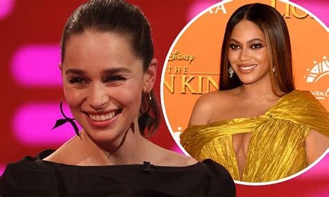 Emilia Clarke Admits She Started Crying When She Met Beyoncé And Jay Z