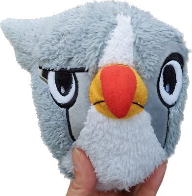 ANGRY BIRDS SILVER Plush Rovio Soft Toy Very RARE PicClick