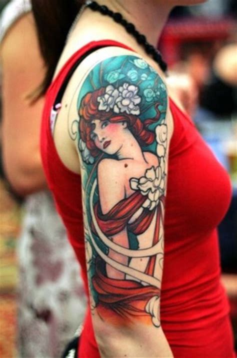 27 Sleeve Girl Tattoos Tattoofanblog