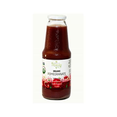 Organic 100 Pomegranate Juice 1l Wholelife