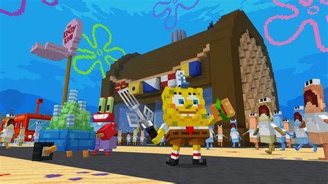 Spongebob Squarepants Heading To Minecraft Nintendo Wire