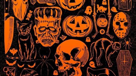 Free Download Vintage Halloween Wallpaper Costumes In 2020 Halloween