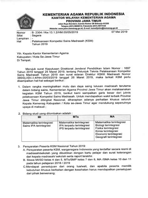 Contoh soal akm smp/mts dan pembahasannya. Contoh Soal Ksm Ipa Mi 2018 - Berbagi Contoh Soal