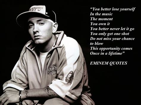 Eminem Quotes About Life And Love Quotesgram