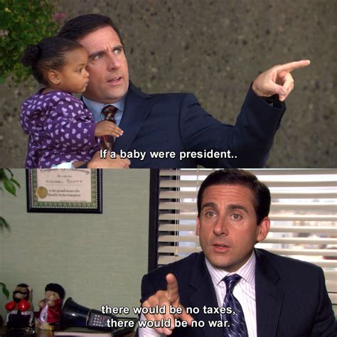 The Office Baby Shower Michaelscott Theoffice Babyshower Quotes