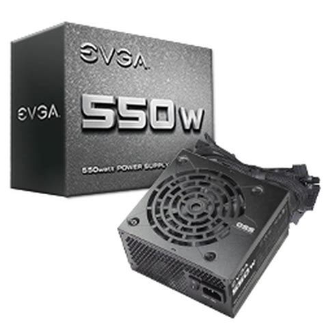 Evga 550W Power Supply Black WGL 2 S