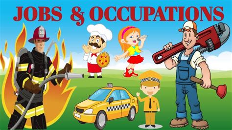 Jobs And Occupations Professions Vocabulary Jobs And Occupations