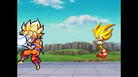 Goku Vs Sonic Parte 2 Youtube