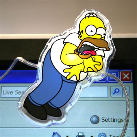 Homer Simpson Usb Monitor Lights Drinkstuff
