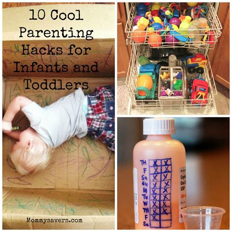 10 Cool Parenting Hacks Babies And Toddlers Mommy Savers