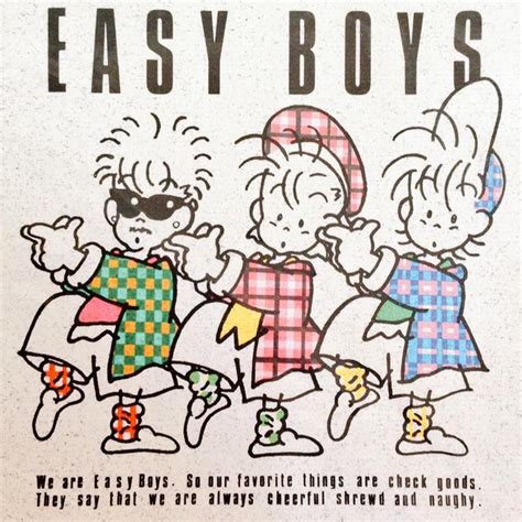 Lots of related information to the video: これってあの有名グループ？80年代キャラクター「EASY BOYS」 - Middle Edge（ミドルエッジ）