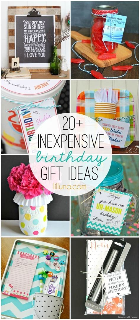 20 Inexpensive Birthday T Ideas Lets Diy It All With Kritsyn