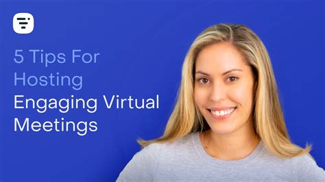 Tips For Hosting More Engaging Virtual Meetings Youtube