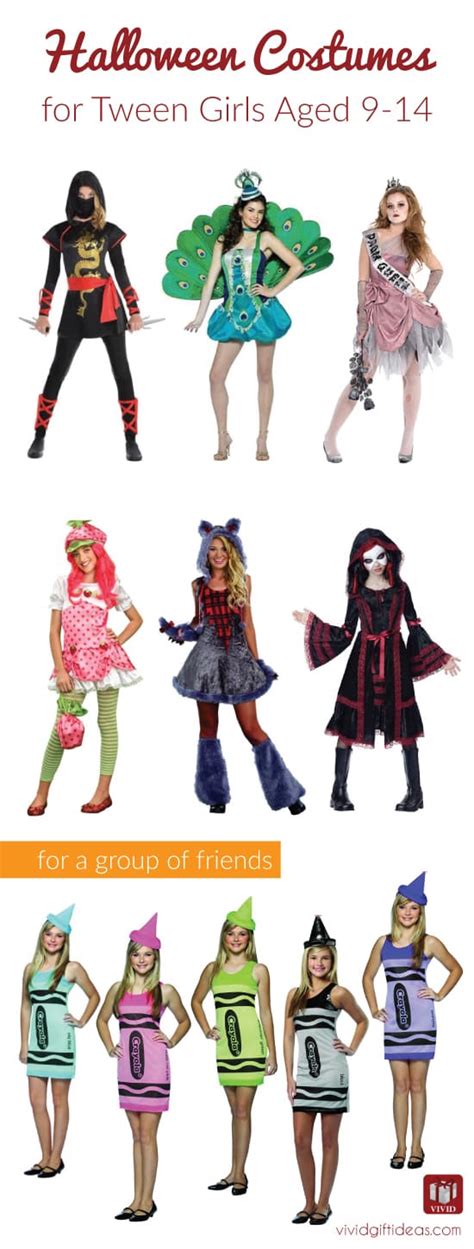 Halloween Costumes For Tween Girls Aged 9 14