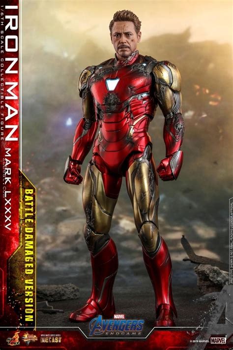 Hot Toys Mms543d33 Iron Man Mark 85 Battle Damaged Version Avengers