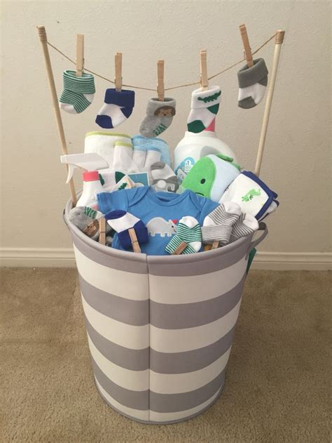 Homemade diy baby shower gift basket ideas. Baby Boy baby shower gift! (Idea from my mother-in-law ...