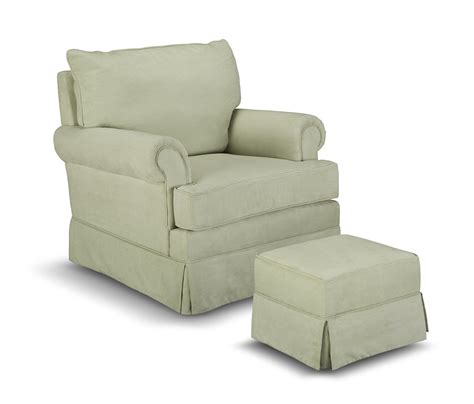 This gliding rocker chair and ottoman set are perfect companions, and provide you and your family with the relaxing comfortable gliding motion that people of all ages are sure to love. Thomasville Kids Grand Royale Upholstered Swivel Glider ...