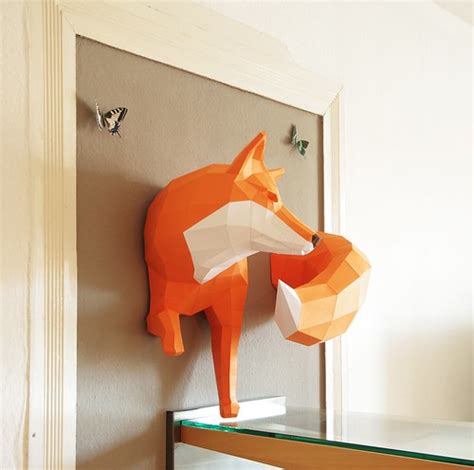 3d Paper Craft Animals Paperwolf