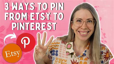 How To Pin From Etsy To Pinterest In Seconds Youtube