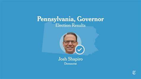 Pennsylvania Governor Election Results 2022 Shapiro Defeats Mastriano