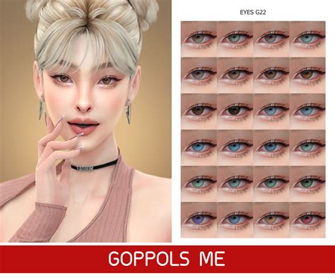 Gpme Gold Eyes G22 At Goppols Me Sims 4 Updates