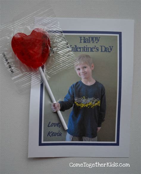 Come Together Kids Lollipop Valentines Day Cards