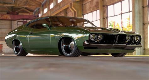 Someone Must Build This Restomod Aussie Ford Falcon Xb Coupe Carscoops