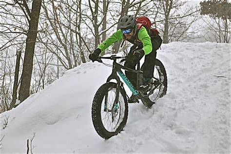 Fat Biking In The Snow Mountain Bike Action Magazine