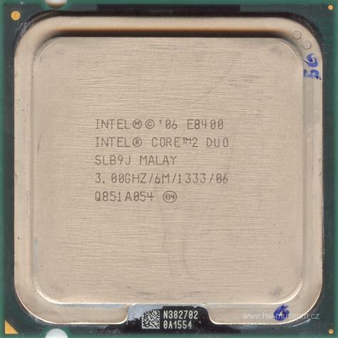 Intel Core 2 Duo E8400 Hardware Museum