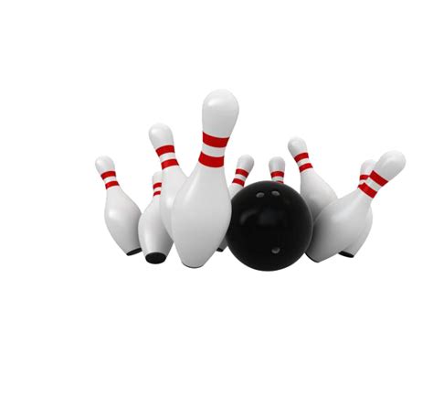 Ten Pin Bowling Sport Bowling Pin White Bowling Png Download 600