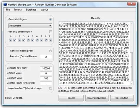 Random Number Generator Development Tools Software For Pc