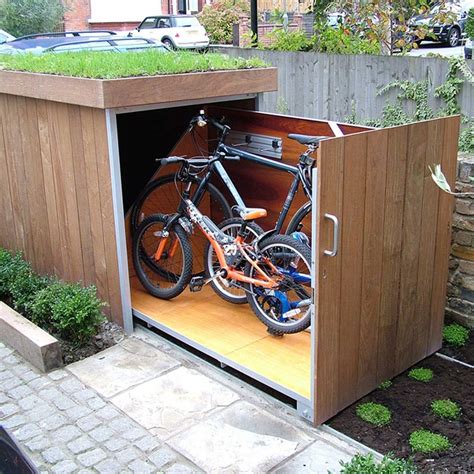 Save Deck Space With These 10 Patio Storage Ideas Patio Storage Bike
