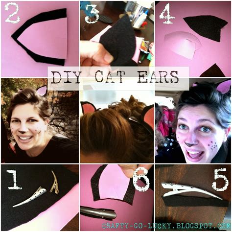 Crafty Go Lucky Diy Cat Ears